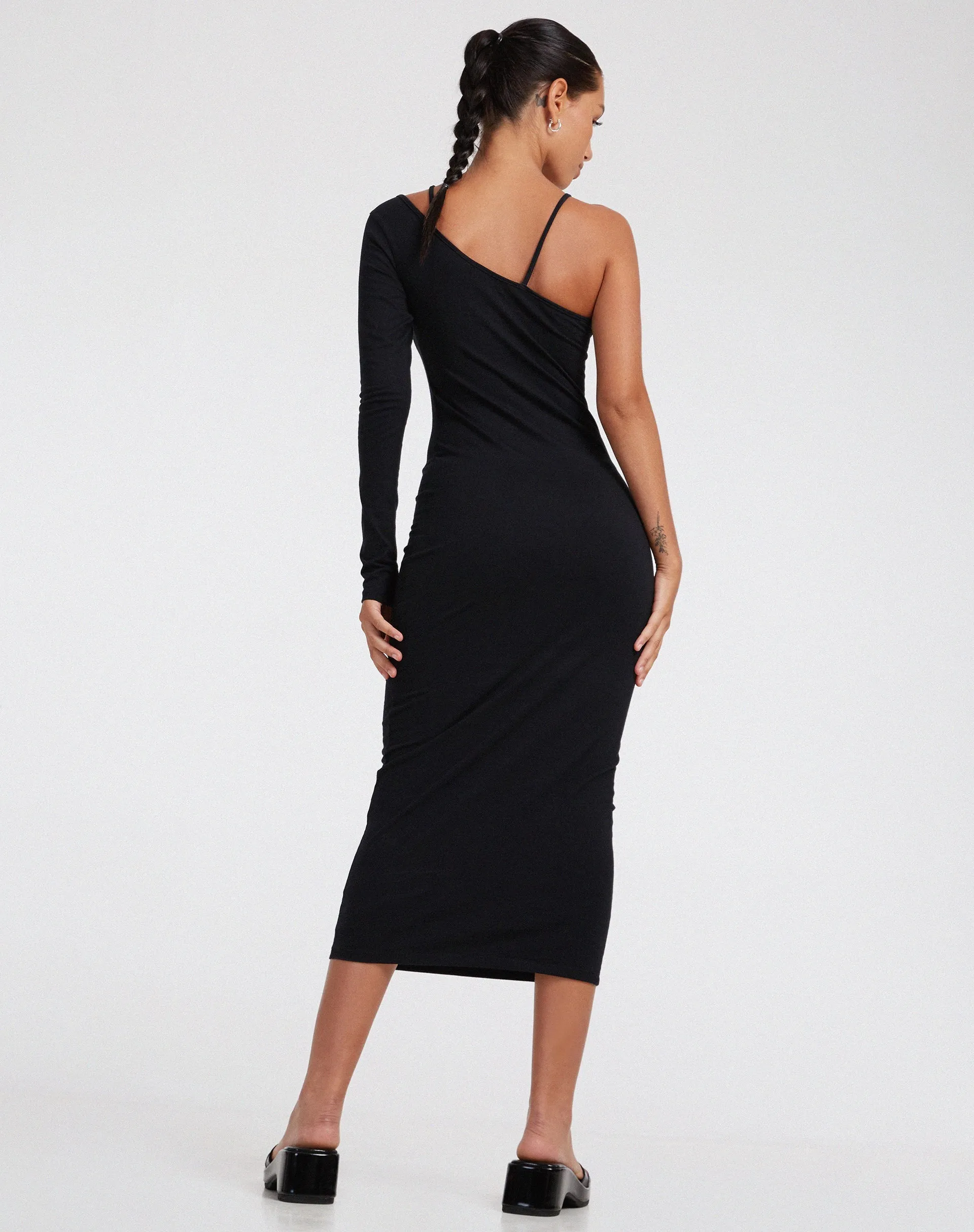 Umage Maxi Dress in Lycra Black